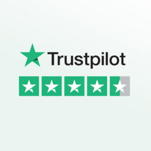 Rated 4.8 Stars on Trustpilot