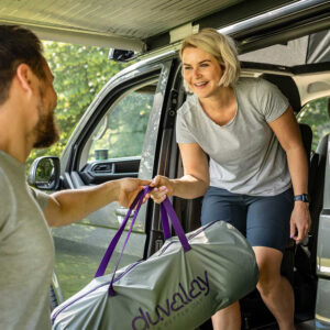 Duvalay mattress topper storage bag for campervan, motorhome, caravan, camping