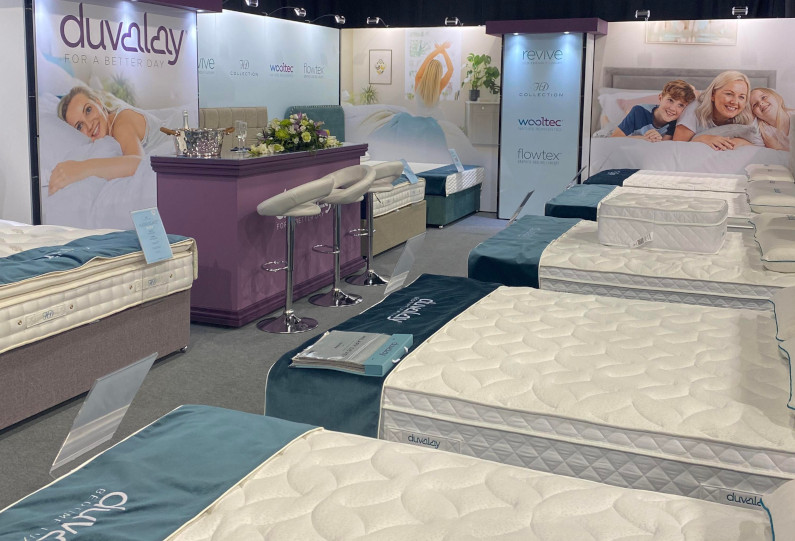 Duvalay at NEC Bed Show